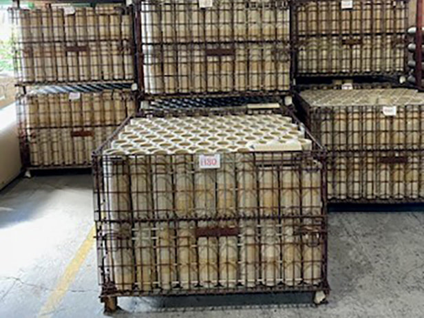 梱包・緩衝材料(紙管ゲタ)